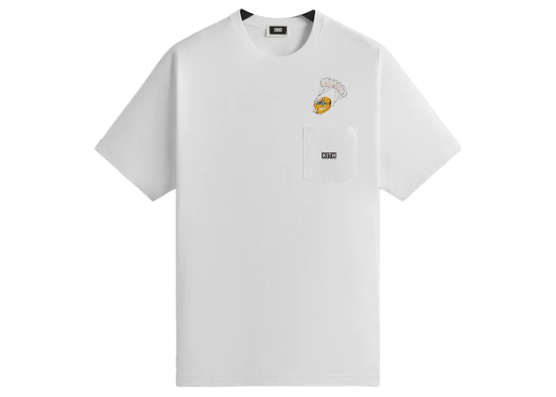 Kith Treats Cereal Crew Pocket Tee White Men's - SS24 - US