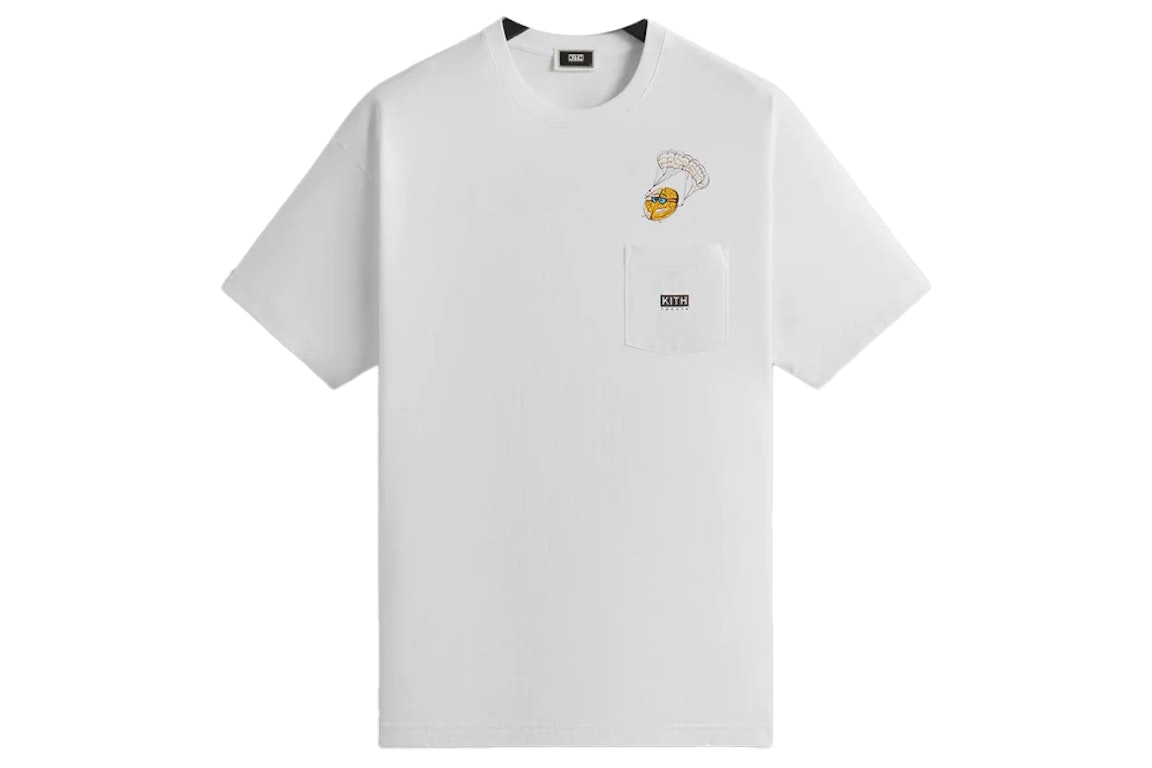 Pre-owned Kith Treats Cereal Crew Pocket Tee White