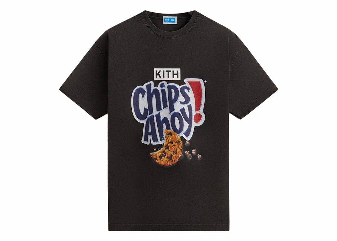 Pre-owned Kith Treats Chips Ahoy! Vintage Tee Black