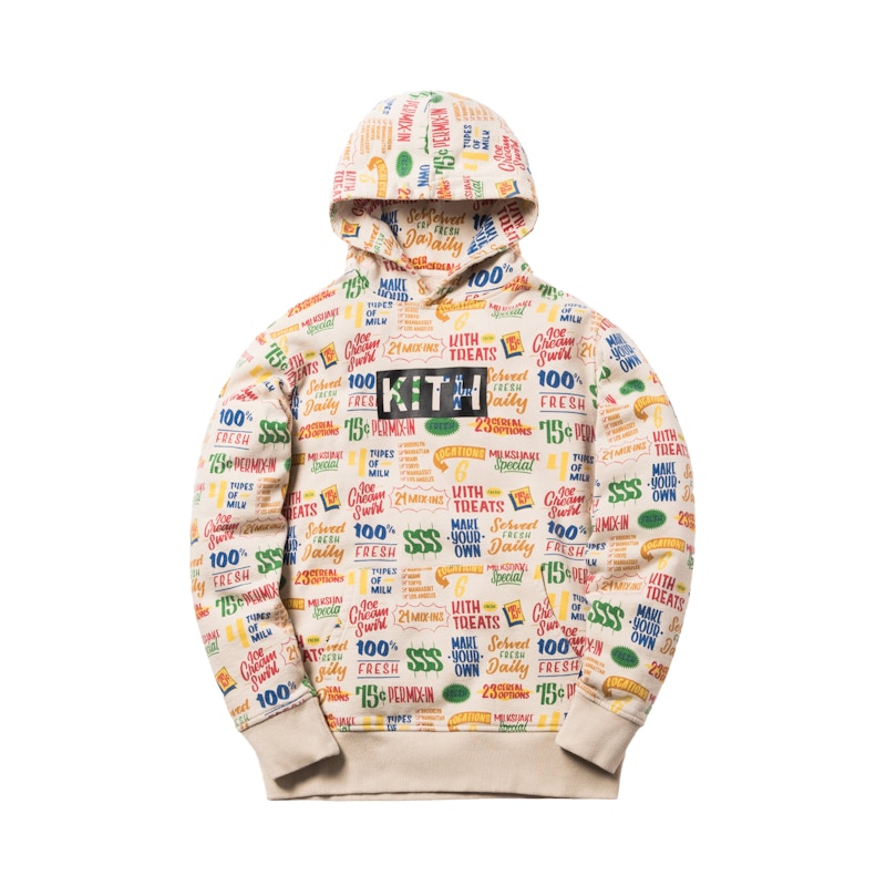 Kith Treats Circular Hoodie Turtle Dove 男士- FW18 - TW