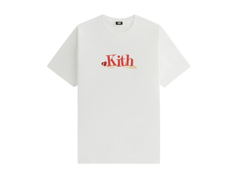 KITH キス Treats Cranberry Pie Tee コットン 半袖 Tシャツ Kith Treats Cranberry Pie Tee White Men's - SS25 - US