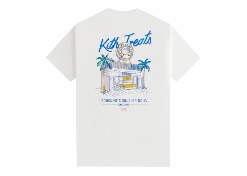 Kith Treats Doughnut II Tee White Men's - SS24 - US