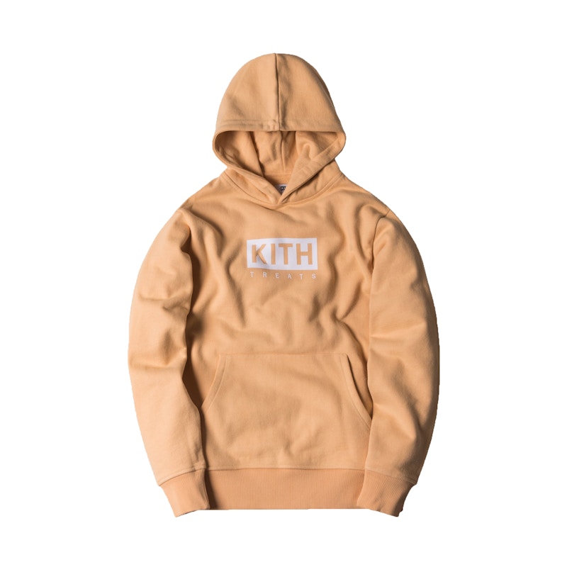 Orange shop kith hoodie