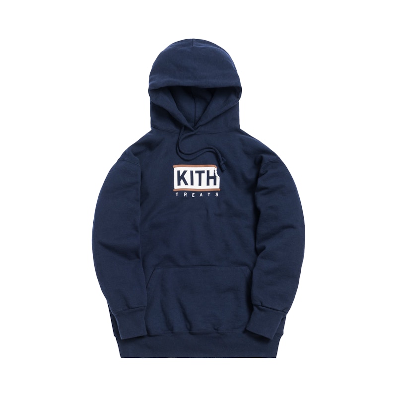 Kith Treats Ice Cream Sandwich Hoodie Navy Men's SS19 US
