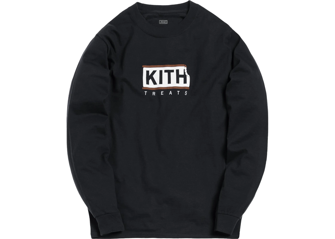 Sサイズ】 KITH TREATS ICE CREAM L/S TEE 黒 - Tシャツ/カットソー(七