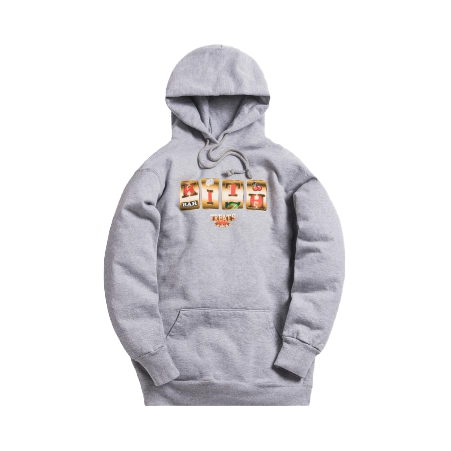 Kith Treats Jackpot Hoodie Heather Grey Men's - SS19 - US