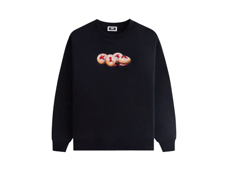KITH キス Treats Jelly Doughnut Nelson クルーネック Kith Treats Jelly Doughnut Nelson Crewneck Black メンズ