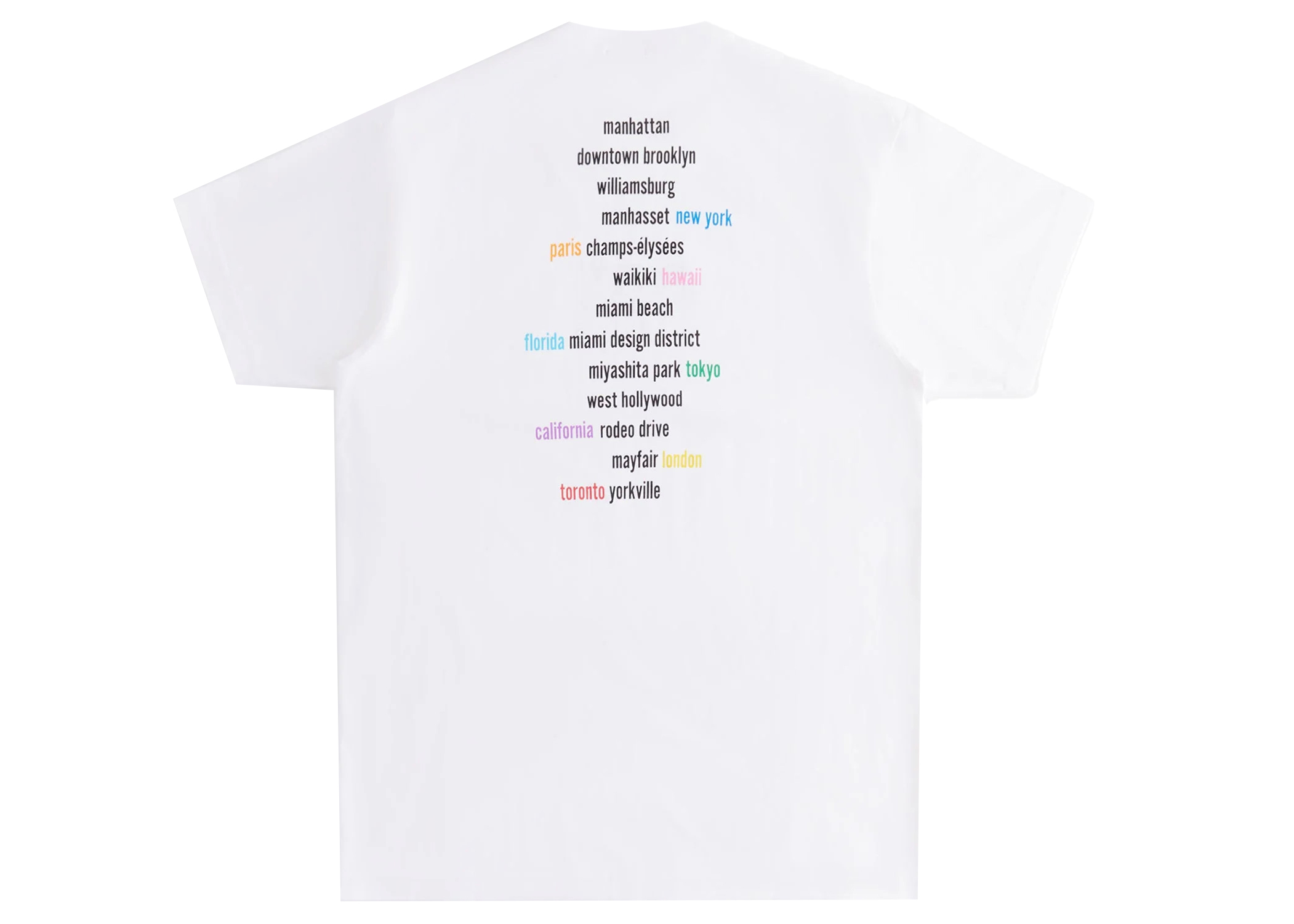 Kith Treats London Caf Tee Whiteトップス
