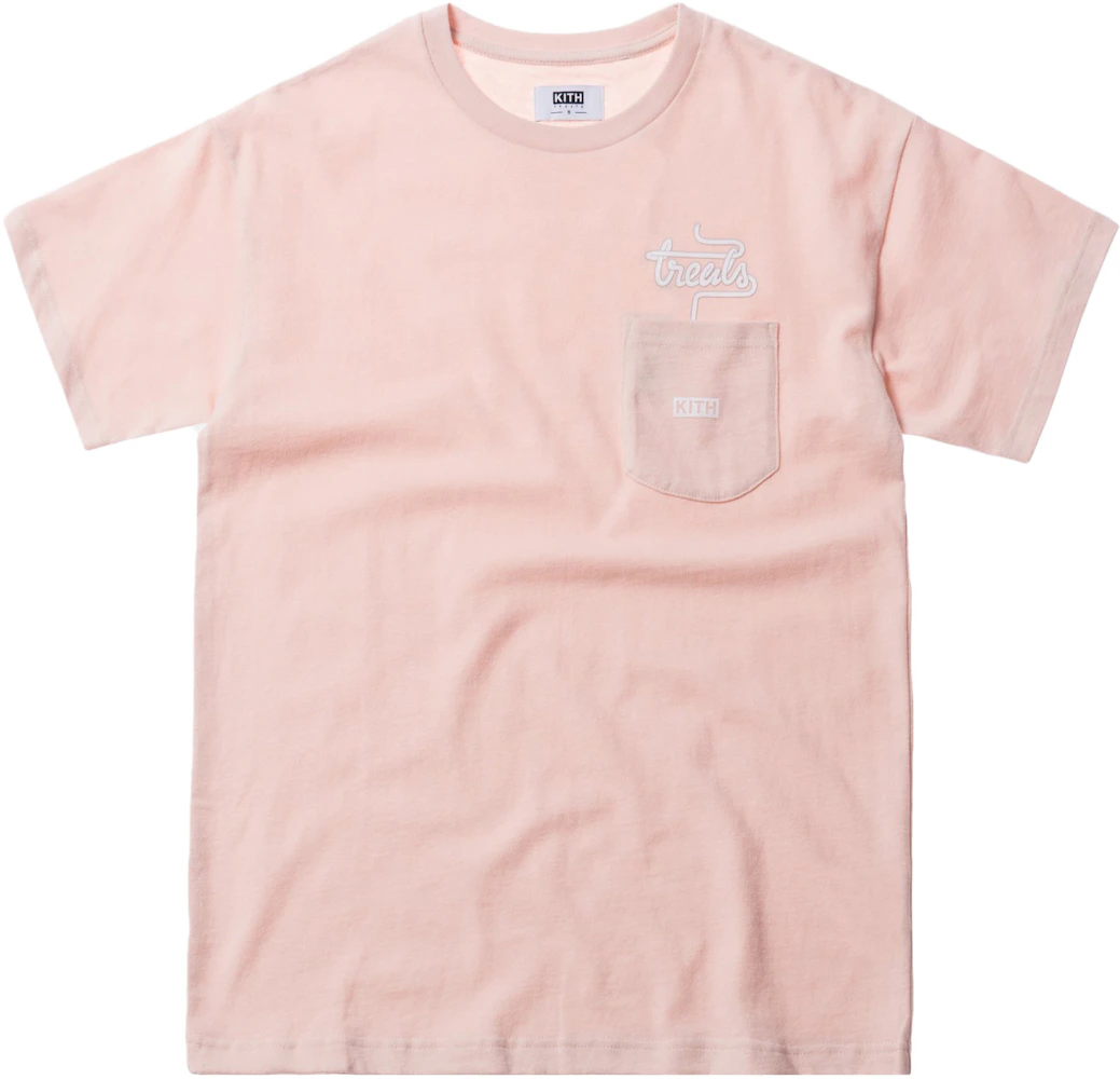 Kith Treats Milkshake Special Pocket Tee Pink Men's - SS18 - US
