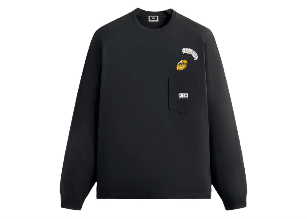 Kith Treats Parade II Long Sleeve Pocket Tee Black メンズ - SS24 - JP