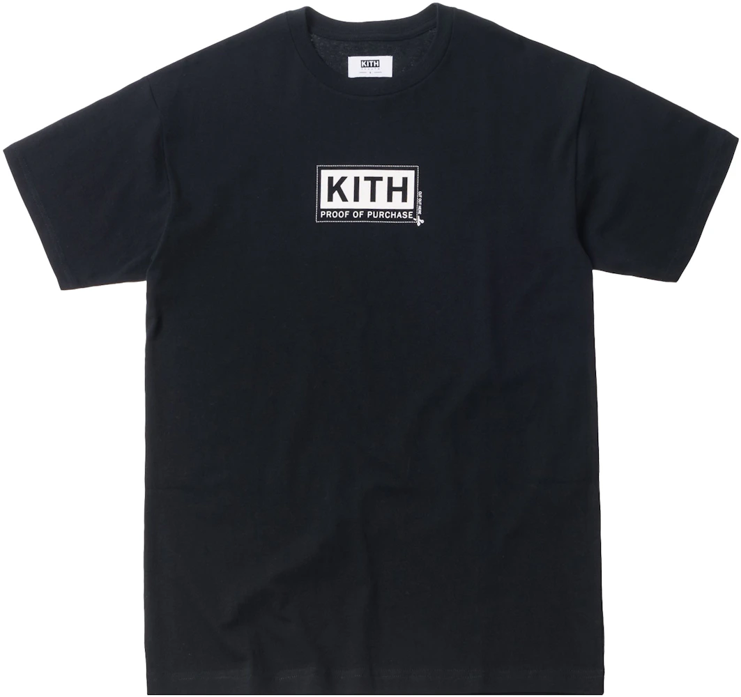 Kith Treats Proof Of Purchase Tee Black Men's - FW18 - US