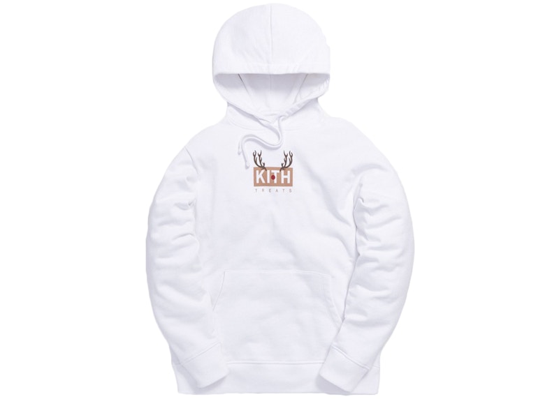 KITH Treats Reindeer Hoodie White XL