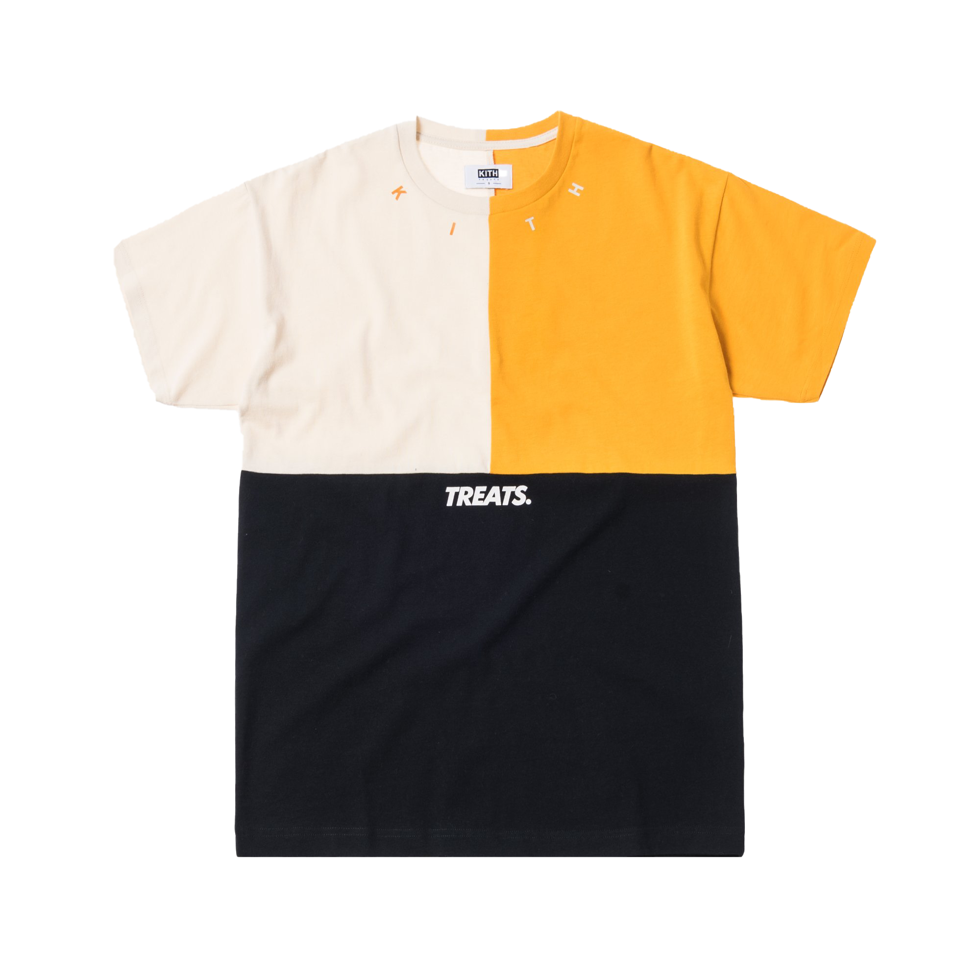 直売在庫KITH TREATS TRIBLOCK TEE Tシャツ/カットソー(半袖/袖なし)
