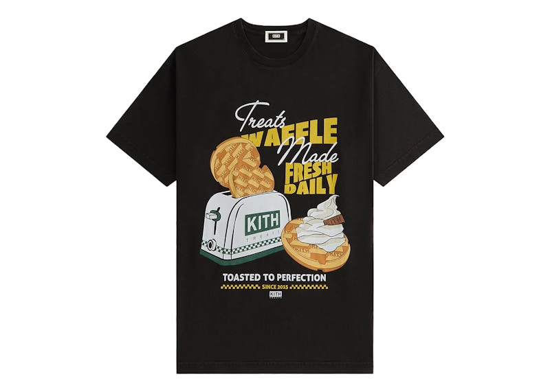 Kith Treats Cereal Crew Vintage Tee - Black - Size XL | eBay