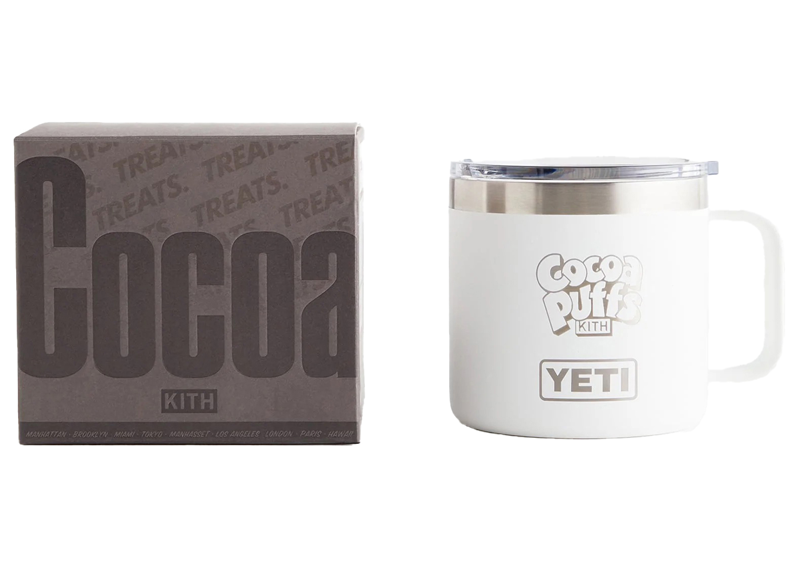 Kith Treats YETI Cocoa Puffs Mug White - FW22 - FR