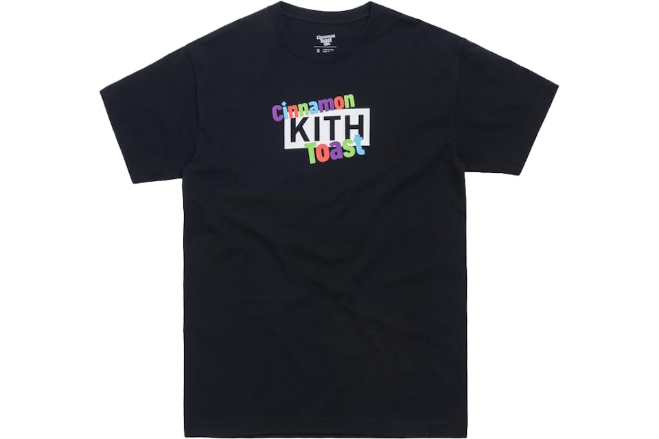 Kith Treats x Cinnamon Toast Crunch Classic Logo Tee Black Men s