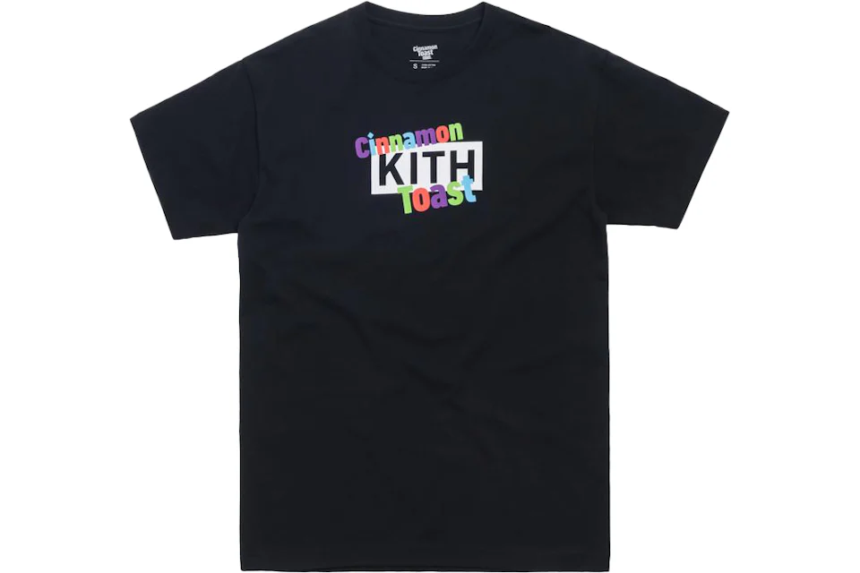 Kith Treats x Cinnamon Toast Crunch Classic Logo Tee Black