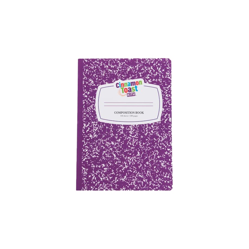 Kith Treats x Cinnamon Toast Crunch Notebook Purple