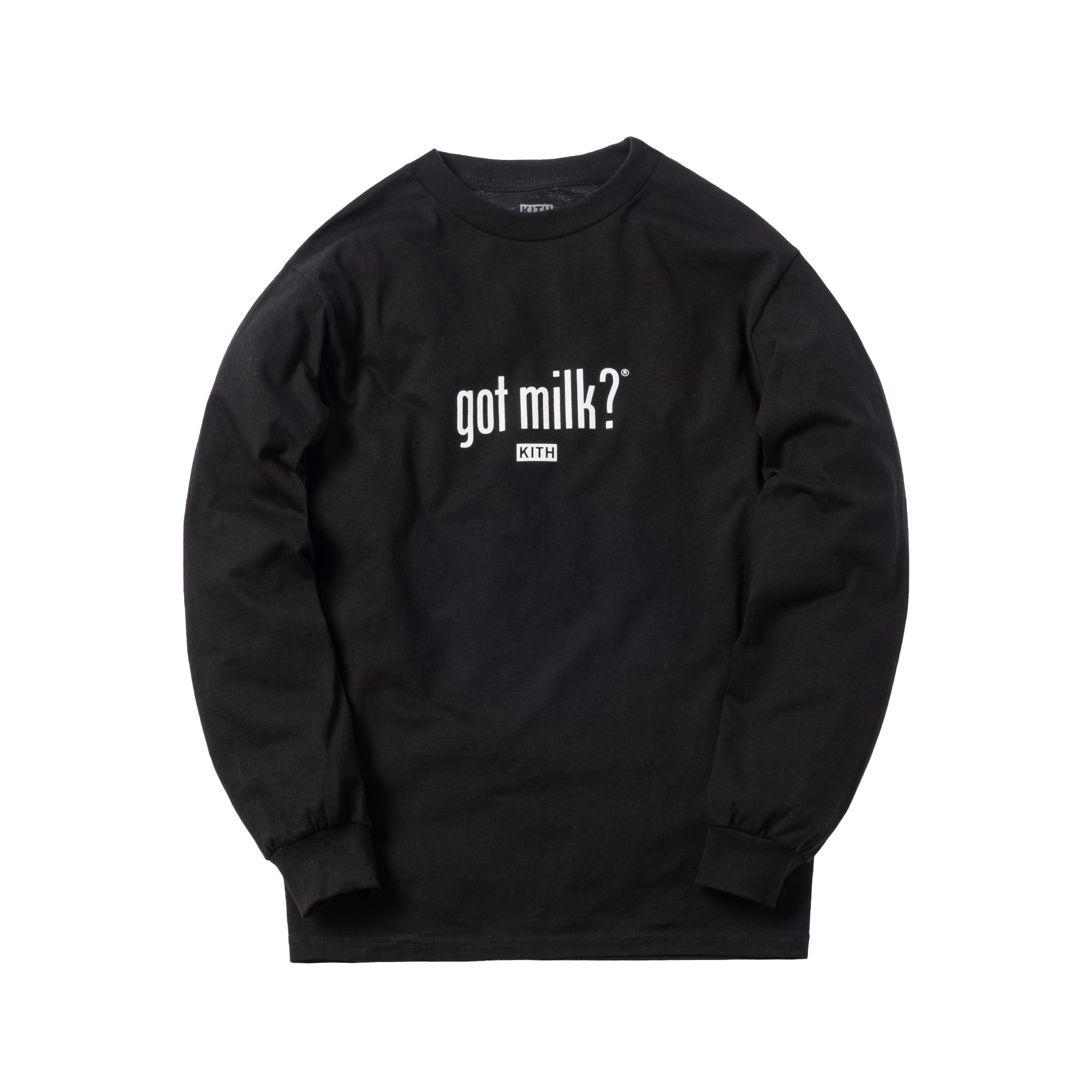 Kith Treats x Got Milk L/S Tee Black メンズ - FW18 - JP