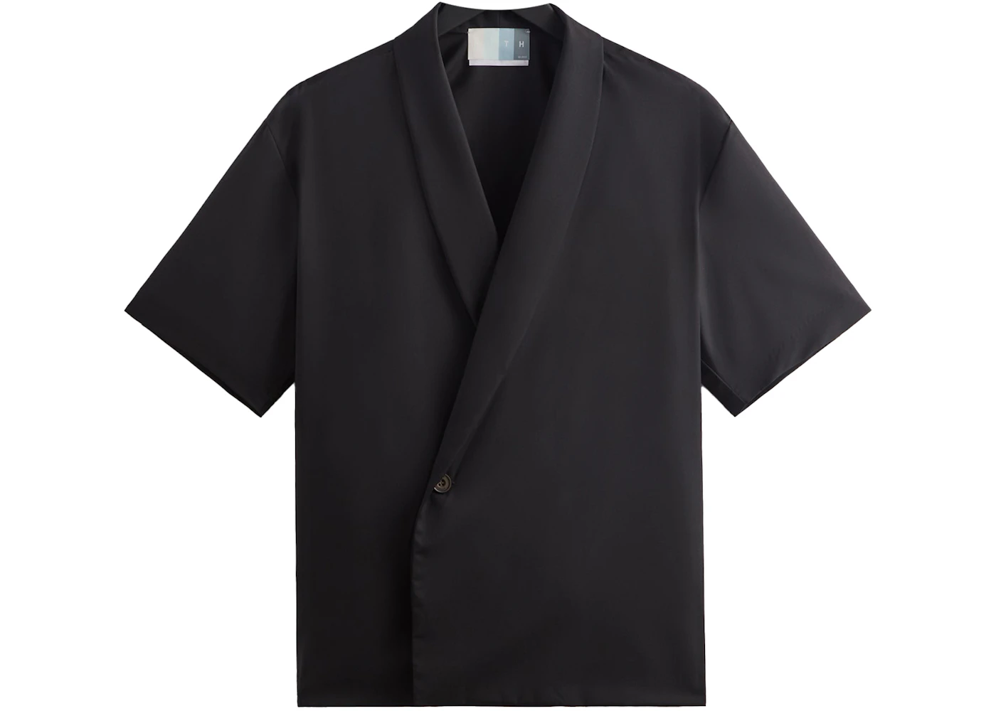 Kith Tropical Wool Thompson Crossover Shirt Black Men's - SS23 - US