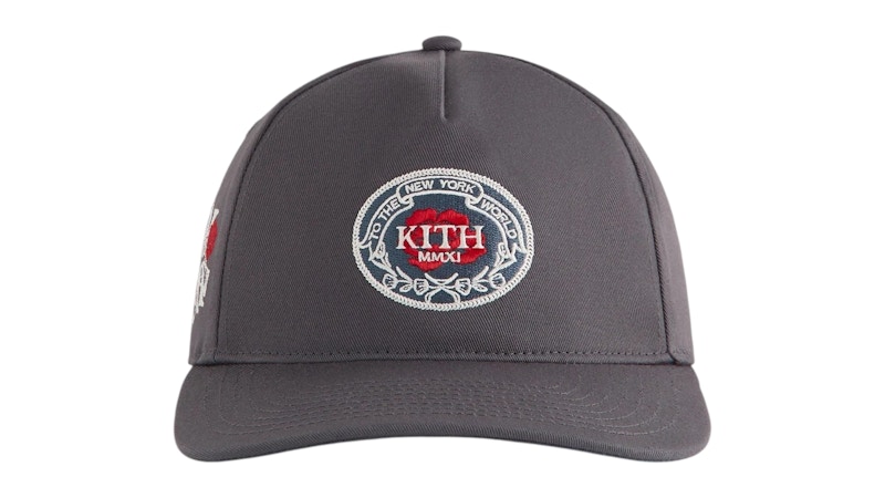 Kith Twill Bay Low Pinch Crown Snapback Machine Men's - FW25