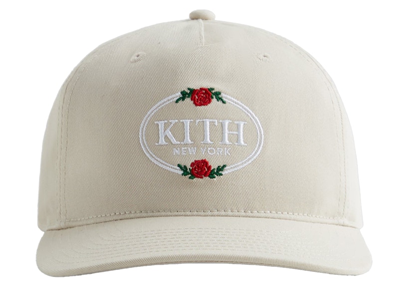 Kith Twill Pinch Crown Snapback Hat Hallow