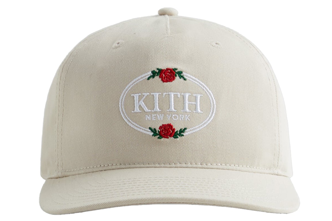 Pre-owned Kith Twill Pinch Crown Snapback Hat Hallow