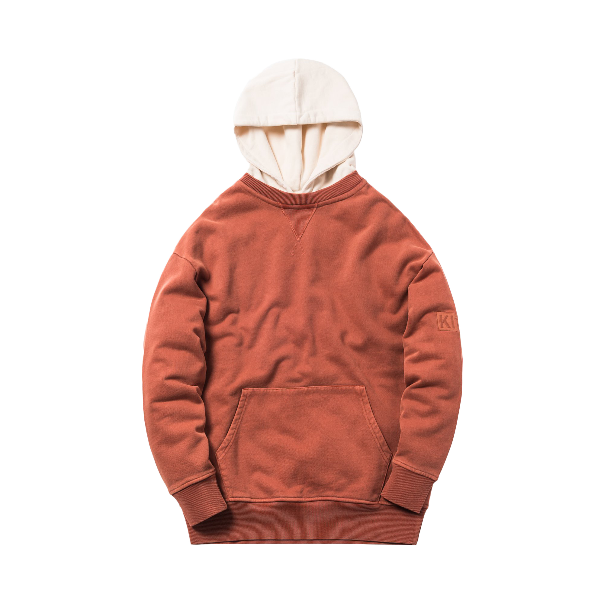 Kith Two-Tone Williams II Hoodie Clay/Ivory Men's - FW18 - US