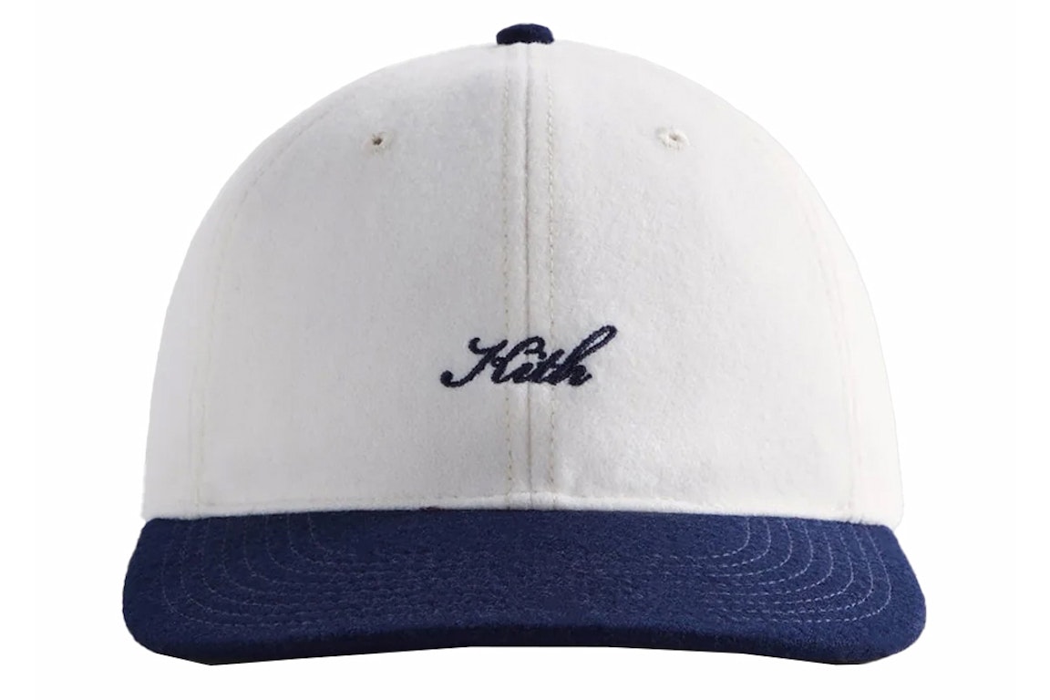 Pre-owned Kith Two Tone Wool Script Hat Nocturnal