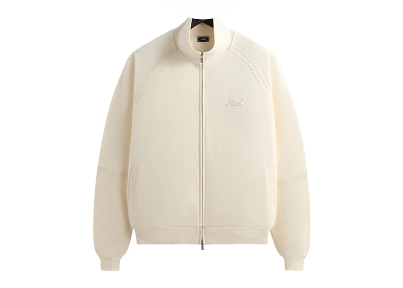 Kith Vale Raglan Full Zip Hoodie - Admiral