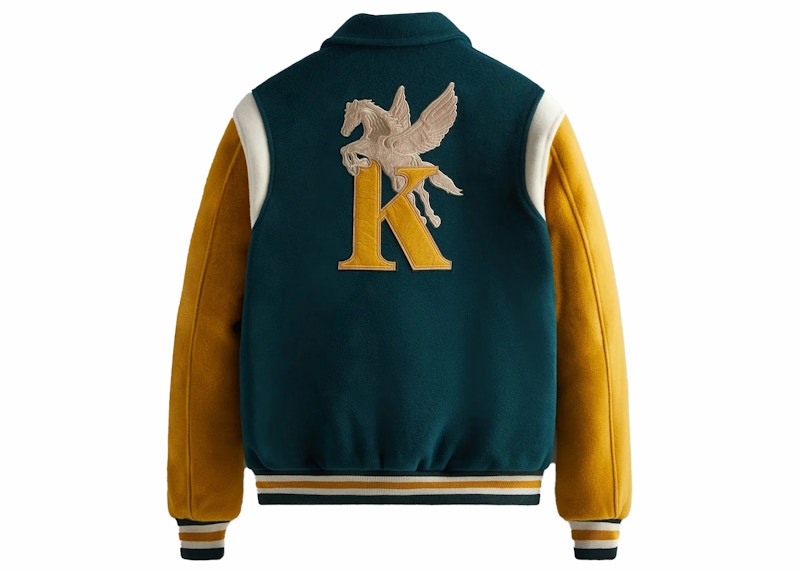 Kith Varsity Wool Coaches Jacket Fairway