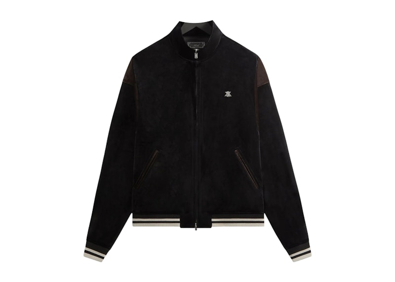 Kith Velvet Rui Track Jacket Black