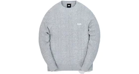 Kith Vintage Tilden Crewneck Sweater Grey
