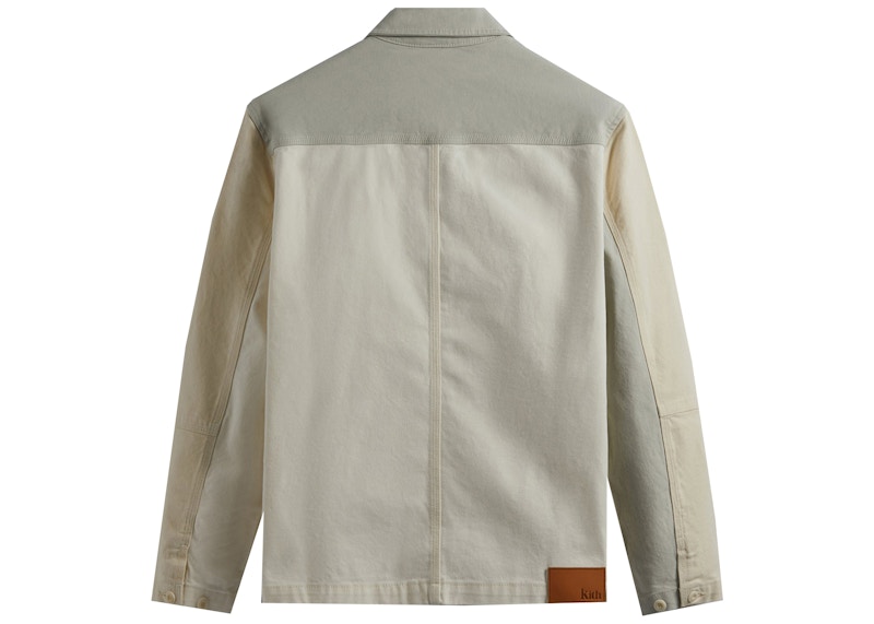 Kith Washed Canvas Willoughby Chore Jacket Sandrift Men's - SS22 - GB