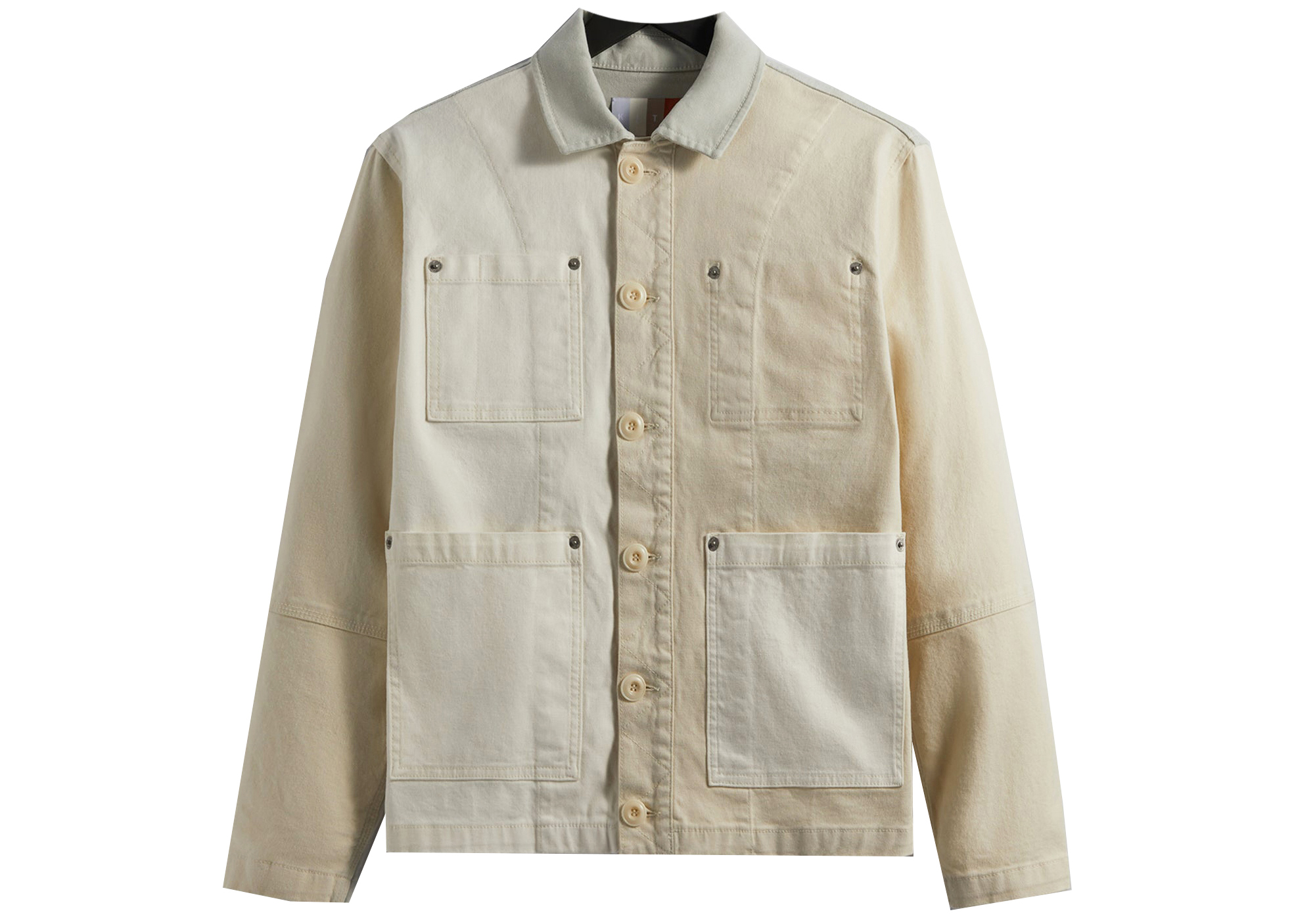 Kith Washed Canvas Willoughby Chore Jacket Sandrift Men's - SS22 - US