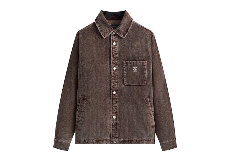 Kith Corduroy Laight Jacket - Saddleアウター KHM010746-432-FRONT.jpg?v=