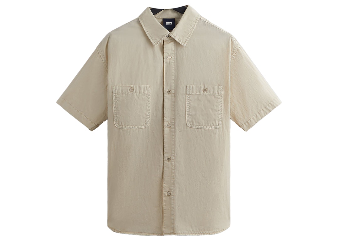 Pre-owned Kith Washed Cotton Apollo Shirt Oxide