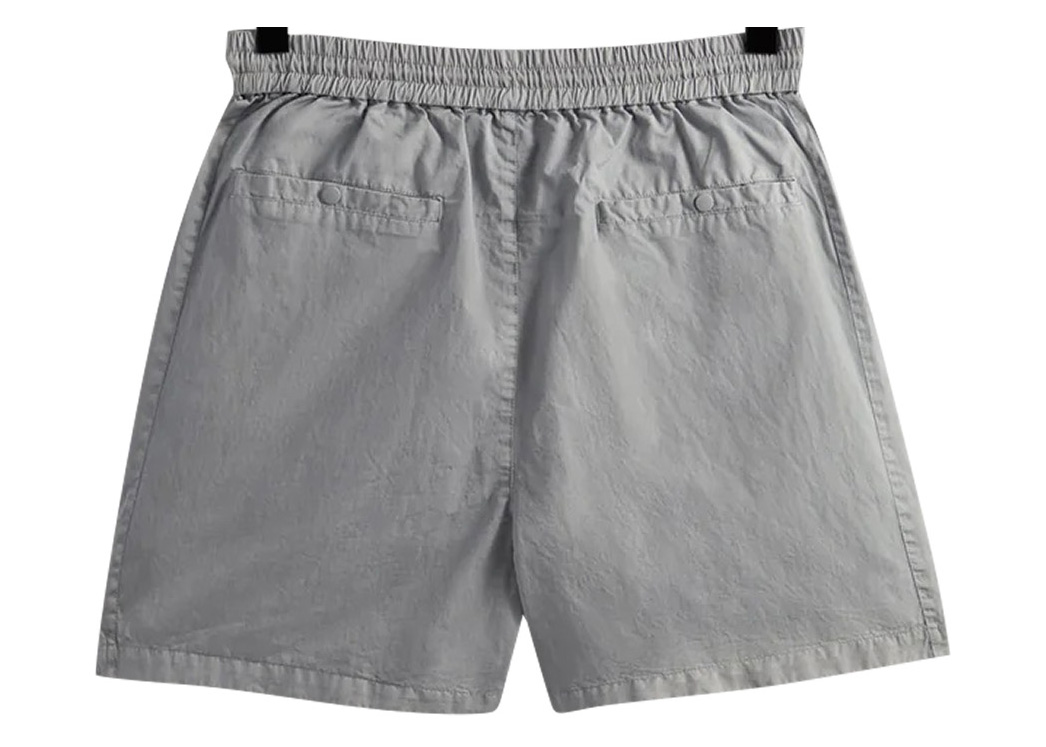 Kith Washed Cotton Boreum Cargo Pocket Short Light Indigo Men's