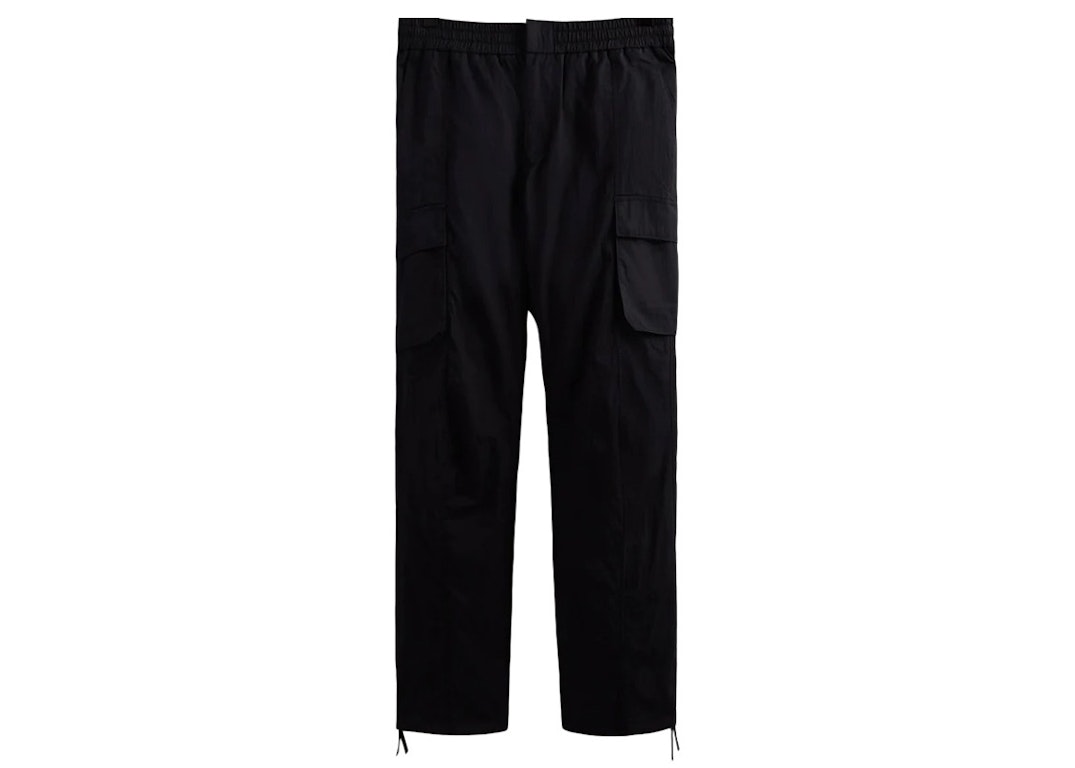 Pre-owned Kith Washed Cotton Bristol Cargo Pant Black