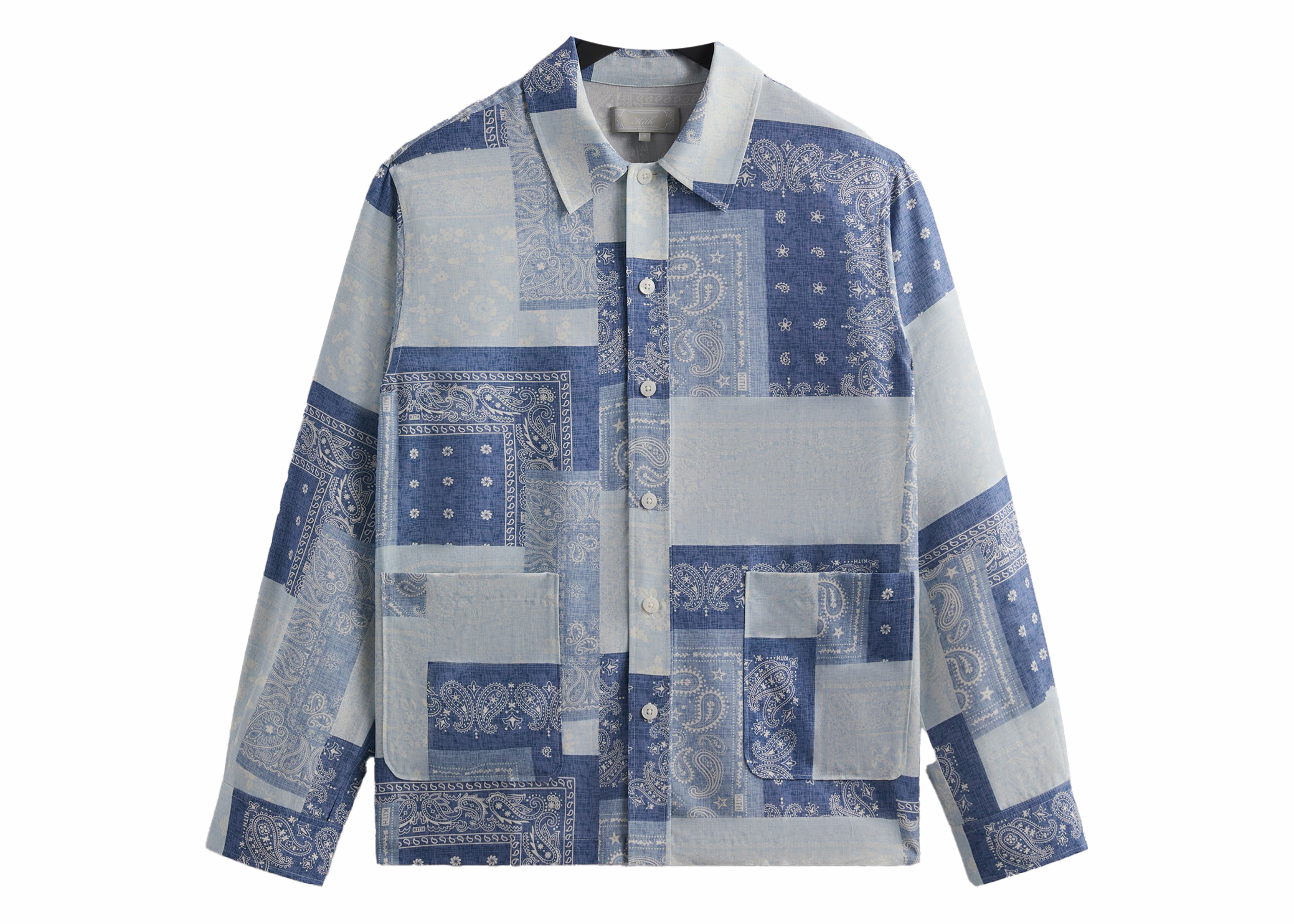 20,090円KithMulti Stripe Boxy Collared Overshirt