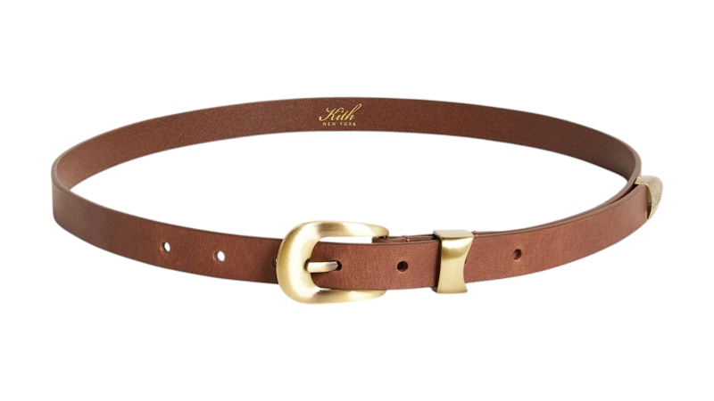 Kith Western Smooth Leather Belt Zoom