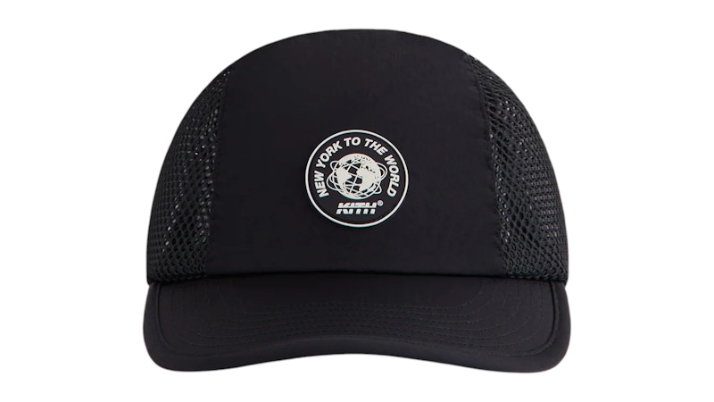 Kith Wide Hole Mesh Griffey Camper Hat Black Men's - FW25 - US
