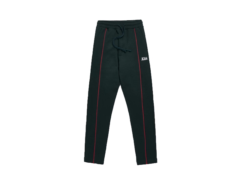 Kith Williams Contrast Sweatpants Dark Green