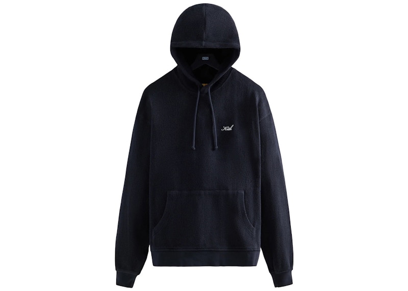KITH キス Herringbone Fleece Williams III Hoodie フーディー Kith Williams III Herringbone Hoodie (FW22) Black Men's