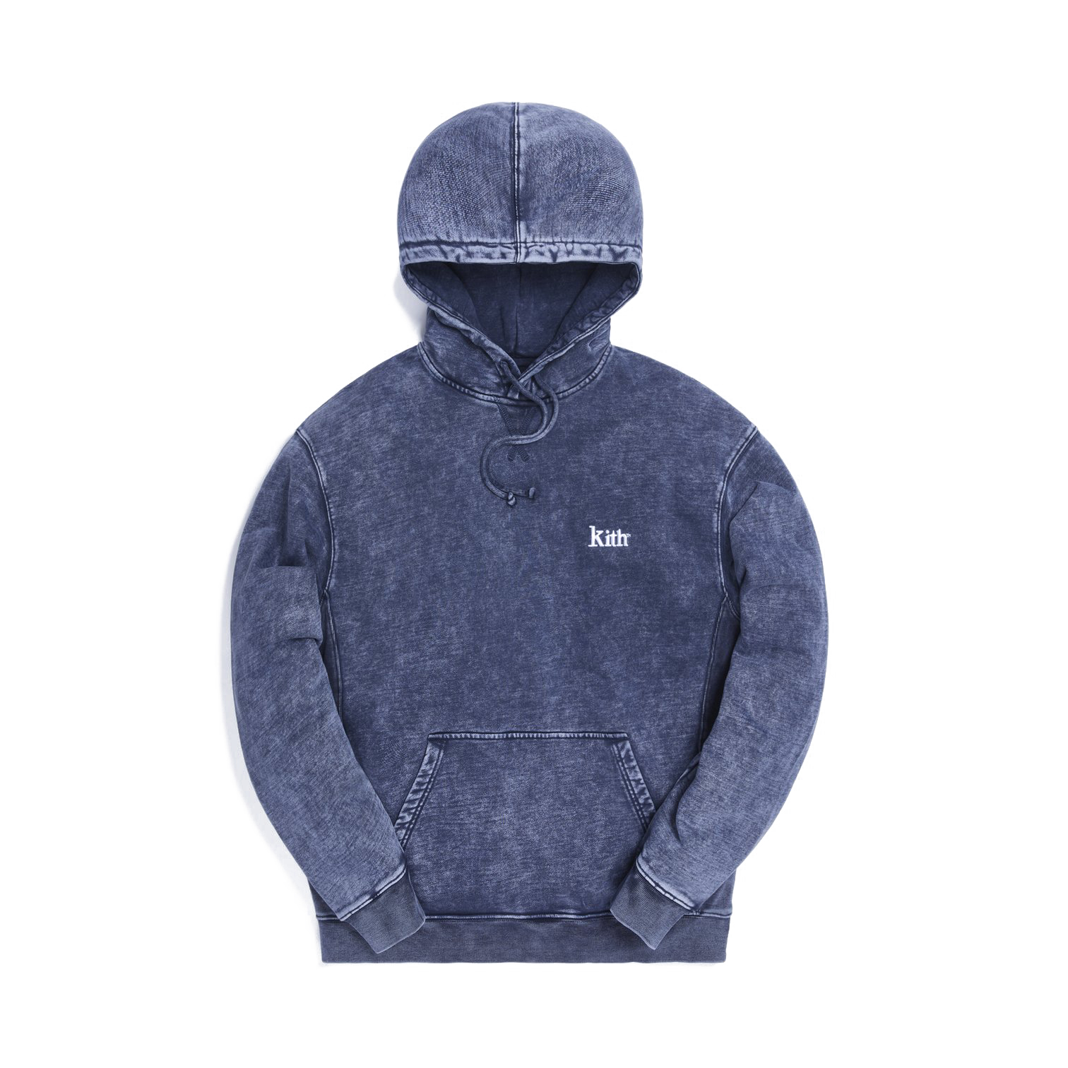 Kith Williams III Hoodie Washed Navy Men's - FW20 - US