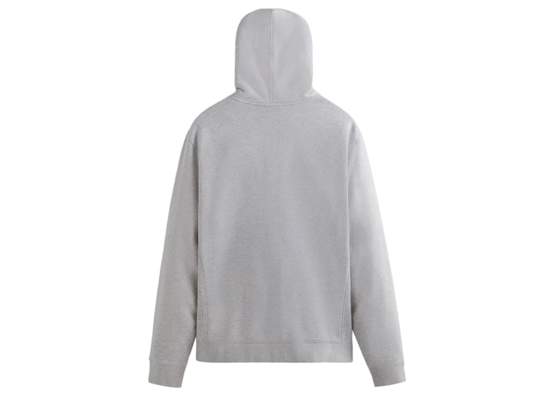 Kith Williams V Zip Up Hoodie (FW22) Light Heather Grey Men's