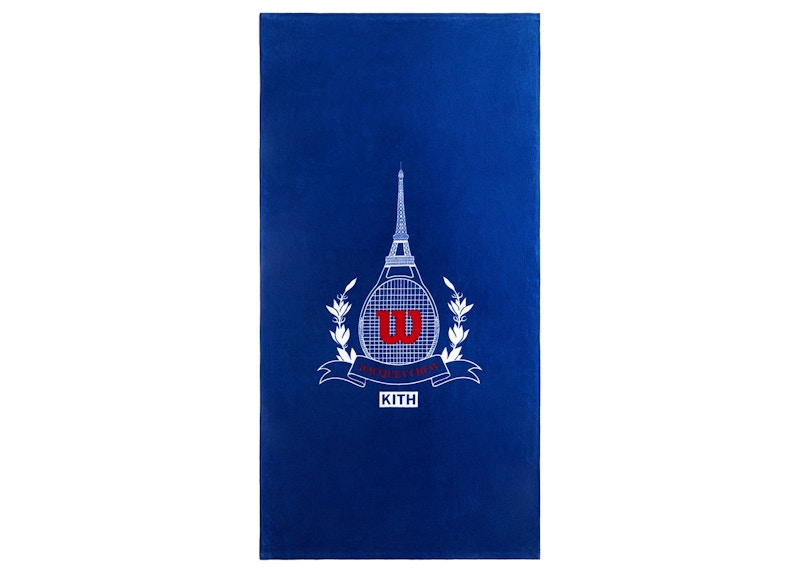 Pre-owned Kith Wilson Eiffel Tower Towel In Elite
