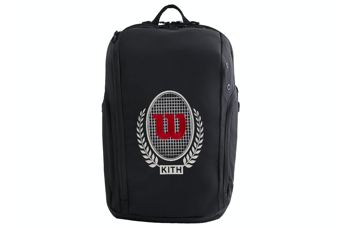 Pre-owned Kith Wilson Ps V13 Super Tour Backpack Black