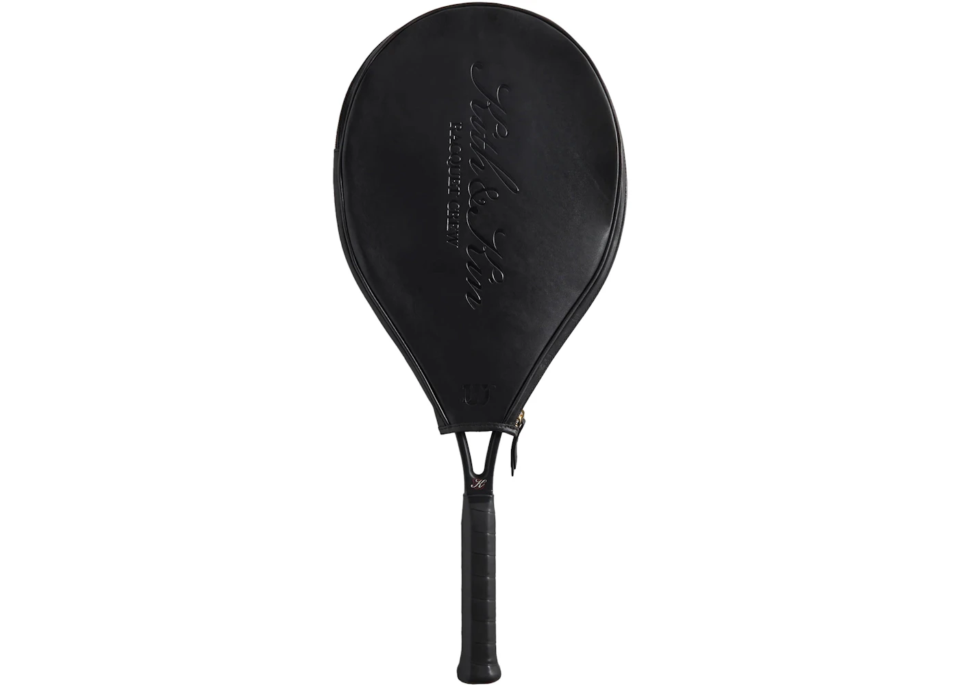 Kith Wilson Retro Leather Racket Cover Black - SS23 - US