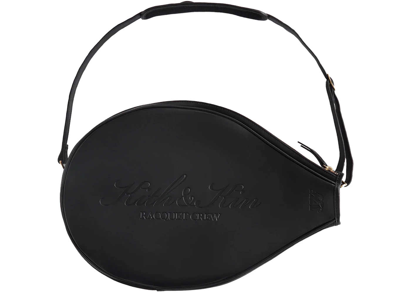 Kith Wilson Retro Leather Racket Cover Black - SS23 - US